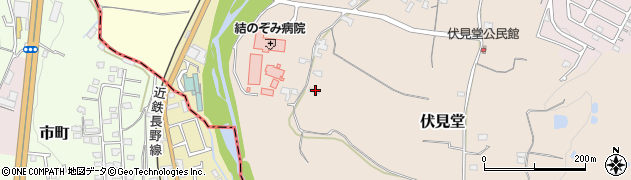 大阪府富田林市伏見堂127周辺の地図
