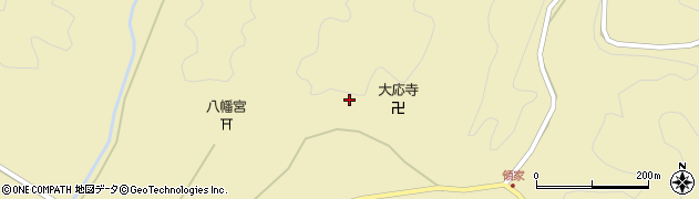 山口県萩市大井大井市場周辺の地図