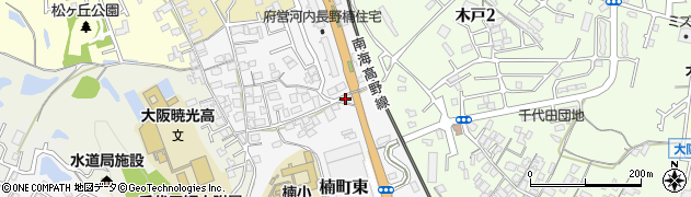 大阪府河内長野市楠町東1195周辺の地図