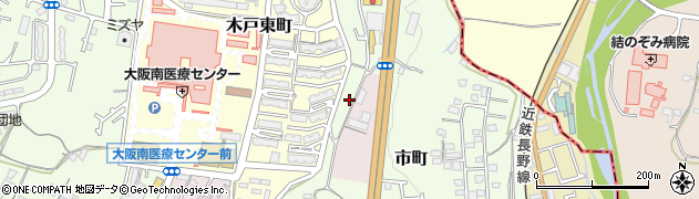 大阪府河内長野市市町1199周辺の地図