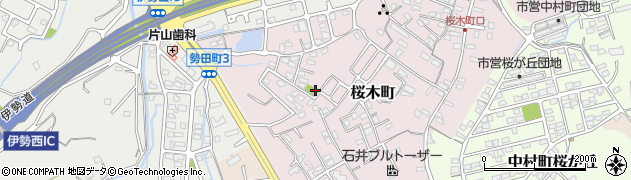 桜木公園周辺の地図