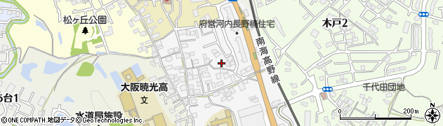 大阪府河内長野市楠町東1647周辺の地図