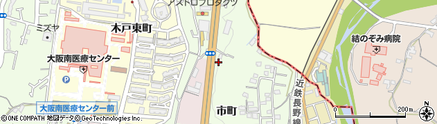 美吉野周辺の地図