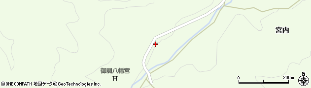 広島県三原市八幡町宮内47周辺の地図