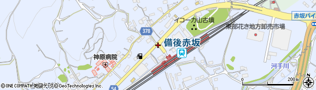 赤坂駅前周辺の地図