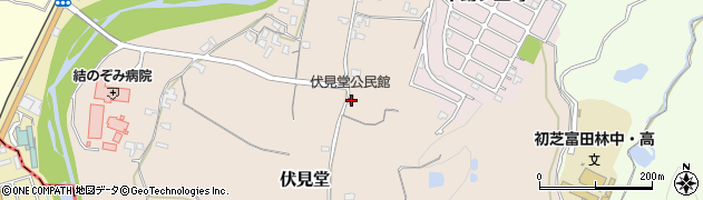 大阪府富田林市伏見堂458周辺の地図
