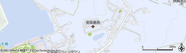 安楽島苑周辺の地図