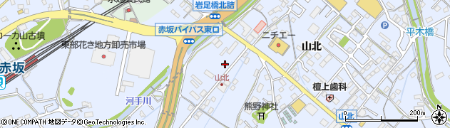 広島県福山市瀬戸町山北517周辺の地図