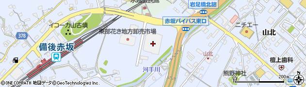 広島県福山市瀬戸町山北1周辺の地図