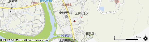 広島県広島市安佐北区上深川町645周辺の地図