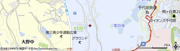 大阪府大阪狭山市大野東周辺の地図