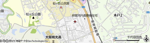大阪府河内長野市楠町東1644周辺の地図