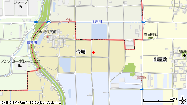 〒639-2207 奈良県御所市今城の地図