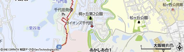 大阪府河内長野市自由ケ丘2周辺の地図