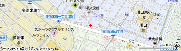 セブンイレブン福山東川口４丁目店周辺の地図