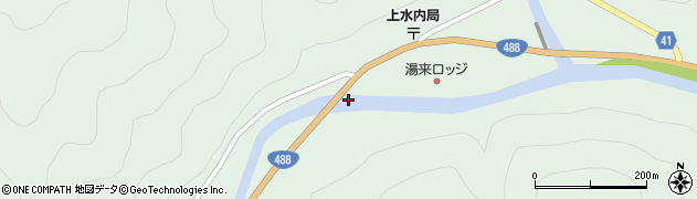 白鷺橋周辺の地図