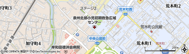岸和田市医師会ケアプランセンター周辺の地図