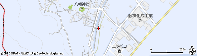 岡山県浅口市寄島町12075-1周辺の地図