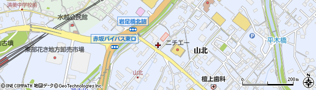 広島県福山市瀬戸町山北450周辺の地図
