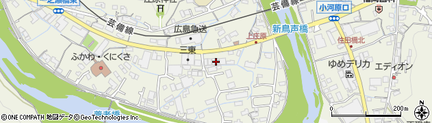 広島県広島市安佐北区上深川町433周辺の地図