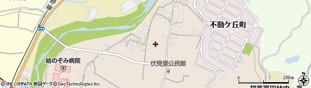 大阪府富田林市伏見堂周辺の地図