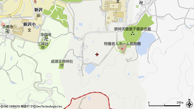 〒634-0823 奈良県橿原市北越智町の地図