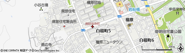 南妙法寺町周辺の地図