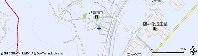 岡山県浅口市寄島町11613周辺の地図