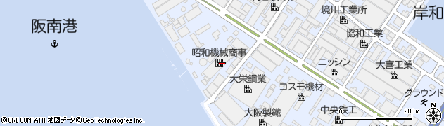昭和機械商事株式会社周辺の地図