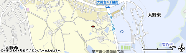 大阪府大阪狭山市大野中266周辺の地図
