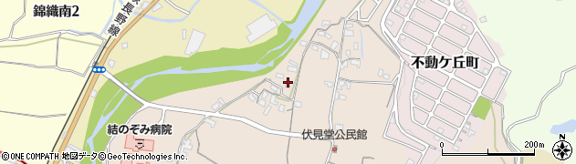 大阪府富田林市伏見堂195周辺の地図