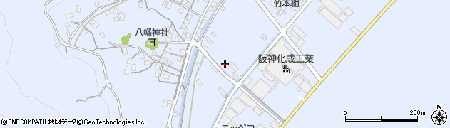 岡山県浅口市寄島町12129-11周辺の地図