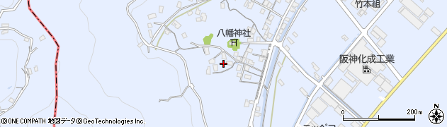 岡山県浅口市寄島町11588周辺の地図