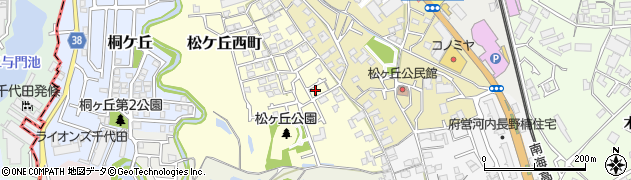 府警待機宿舎周辺の地図