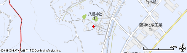 岡山県浅口市寄島町11611-3周辺の地図