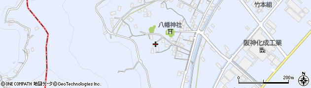 岡山県浅口市寄島町11584周辺の地図