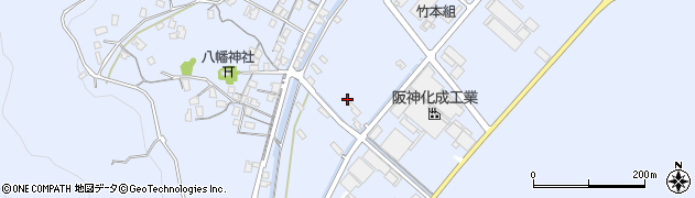 岡山県浅口市寄島町12128周辺の地図