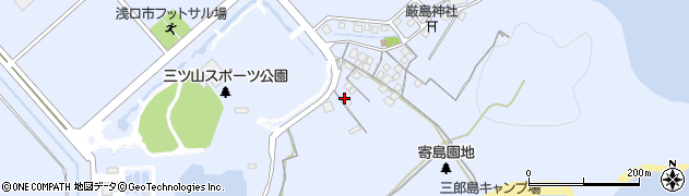 岡山県浅口市寄島町12217周辺の地図