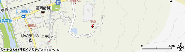 広島県広島市安佐北区上深川町454周辺の地図