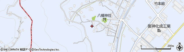 岡山県浅口市寄島町11579周辺の地図