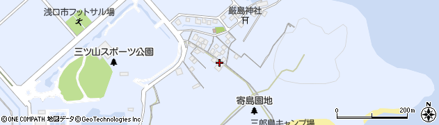 岡山県浅口市寄島町12208周辺の地図