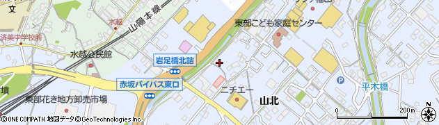広島県福山市瀬戸町山北401周辺の地図