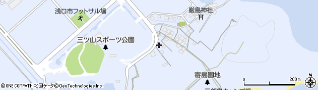 岡山県浅口市寄島町12216周辺の地図