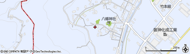岡山県浅口市寄島町11471周辺の地図