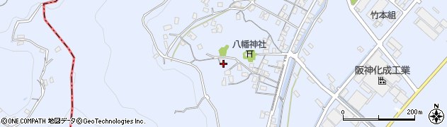 岡山県浅口市寄島町11581周辺の地図