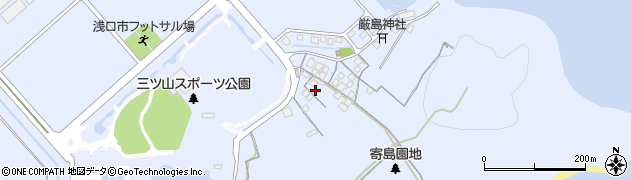 岡山県浅口市寄島町12212周辺の地図