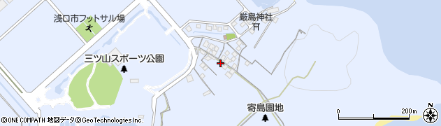岡山県浅口市寄島町12202周辺の地図
