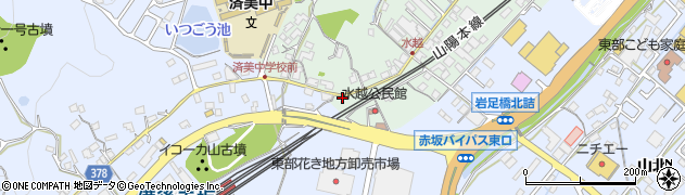 広島県福山市津之郷町加屋2周辺の地図