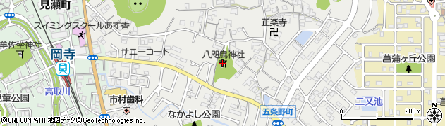 八咫鳥神社周辺の地図