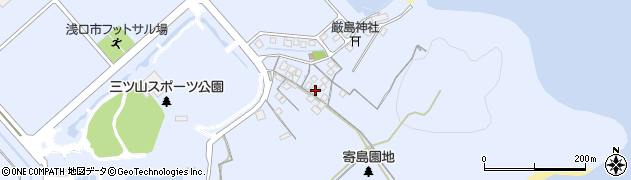 岡山県浅口市寄島町12204周辺の地図